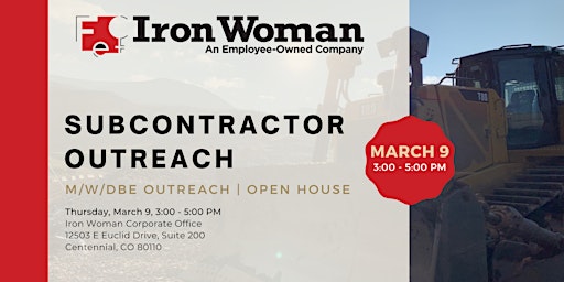 Iron Woman Subcontractor Outreach Event
