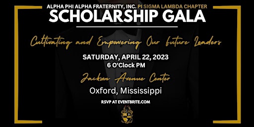 A Golden Era- Scholarship Gala: Empowering our future leaders