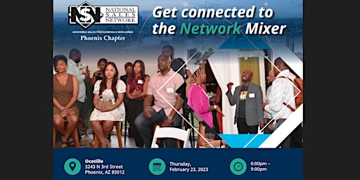 NSN Phoenix Chapter Get Connected To the Network Mixer