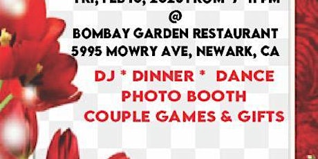 valentine's candle light dinner party with  DJ* DINNER* DANCE*PHOTOBOOTH*
