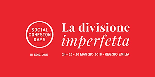PER UNA NUOVA EUROPA - Social Cohesion Days