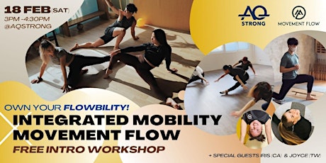 Mobility x Movement Flow | Own Your Flowbility 讓身體流動起來 !