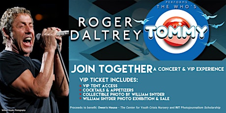 JOIN TOGETHER - Roger Daltrey Concert & VIP Experience primary image