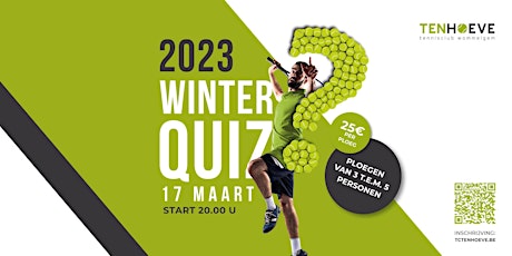 Hauptbild für WinterQuiz Tc Ten Hoeve 2023