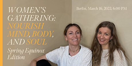 Women's Gathering: Nourish Mind, Body, and Spirit - Spring Equinox Edition
