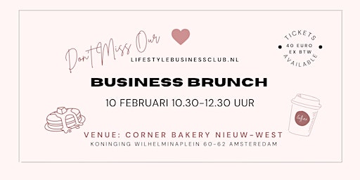 Lifestyle Business Brunch Amsterdam