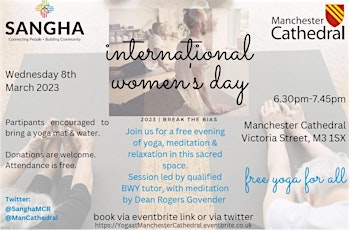 International Women's Day - Yoga for ALL primary image