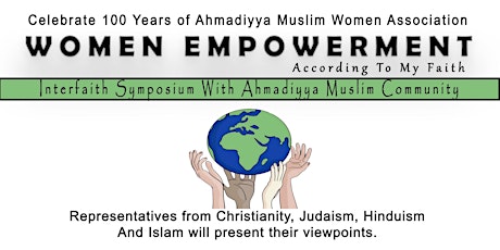 Women Empowerment - According to my faith - Interfaith Symposium 2023