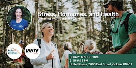 Stress, Hormones, and Health Presented by Dr. Jordanna Quinn