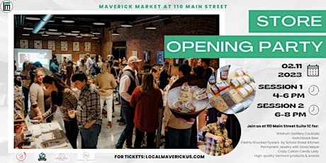 Soft Opening Party - Maverick Market at 110  Main Street