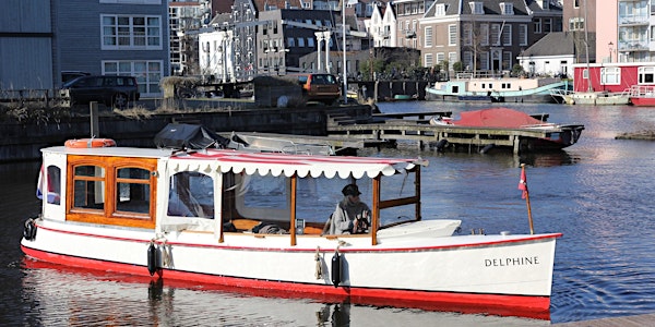 Amsterdam canal cruise on a small historic boat