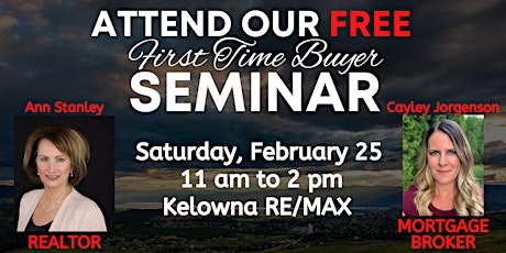 First Time Home Buyers' Seminar