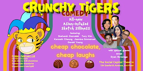 Crunchy Tigers Comedy - Cheap Chocolate, Cheap Laughs!