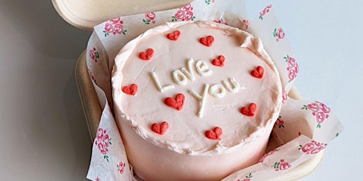 Mini Valentine's Day Cake Workshop (ages 7+)