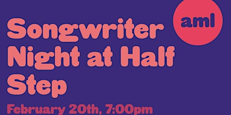 Songwriter Night at Half Step