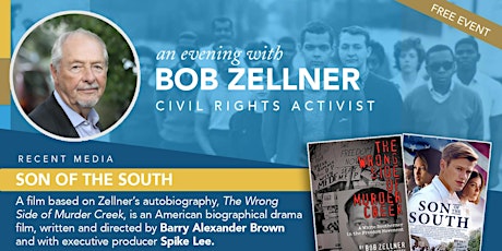 An Evening with Bob Zellner: Civil Rights Activist