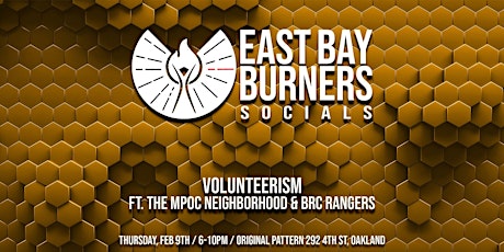 East Bay Burners Social: Volunteerism!