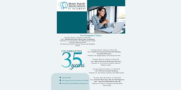 Celebrating 35 Years of Serving our Brain Injury Community