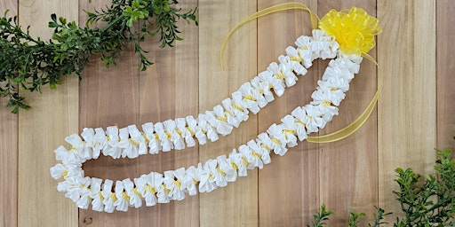 Plumeria Ribbon Lei - Mapunapuna primary image