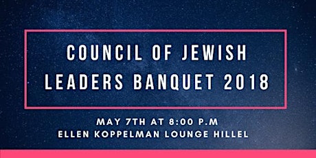 Council of Jewish Leaders Banquet 2018 primary image