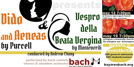 BACH and Chamber Orchestra Presents: Lamenting and Glorifying Two Heroines from Antiquity primary image