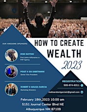 How to create wealth 2023