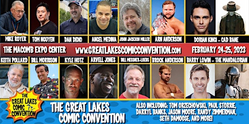 The 2023 Great Lakes Comic-Con