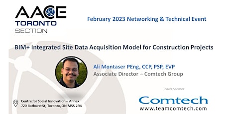 Imagen principal de Tech Event - BIM+ Integrated Site Data Acquisition Model [Feb 22nd]