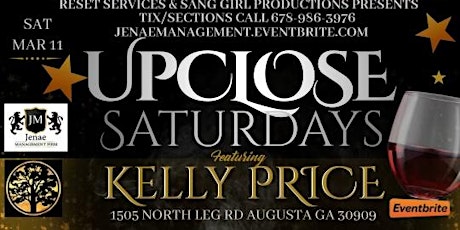Up Close Saturdays featuring Kelly Price
