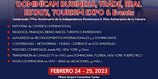 JORNADA de CIUDADANIA en la ExpoFeria Dominicana Intl de Negocios & Turismo