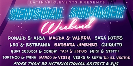 Sensual Summer Weekend 7-9 July 2023 in Athens