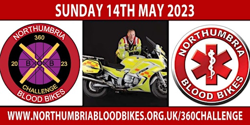 Northumbria Blood Bikes 360 Challenge 2023