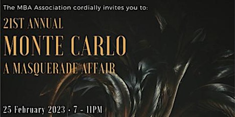21st Annual Monte Carlo: A Masquerade Gala primary image