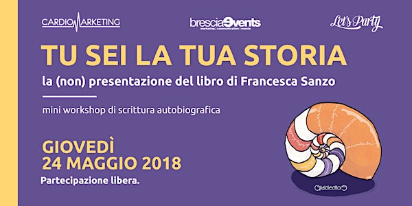 Tu sei la tua storia- (non) presentazione del libro