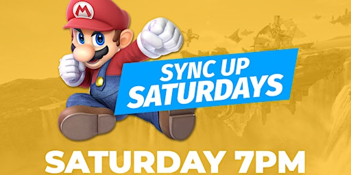 Imagem principal do evento Sync up Saturdays - Smash Ultimate Tournament @ GameSync