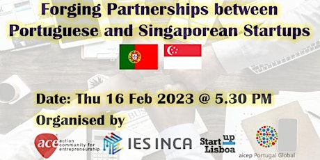 Webinar: Forging Partnerships between Portuguese and Singaporean Startups
