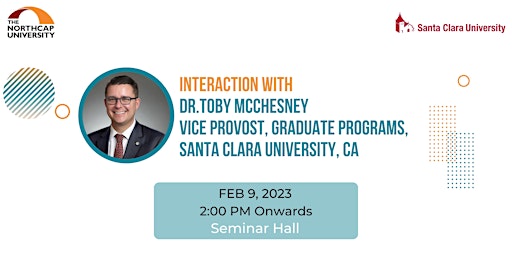 Interaction with Santa Clara University's Vice Provost | NorthCap