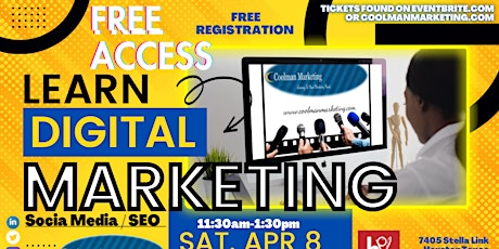 Learn Digital Marketing Coolmanmarketing Business Marketing Workshop