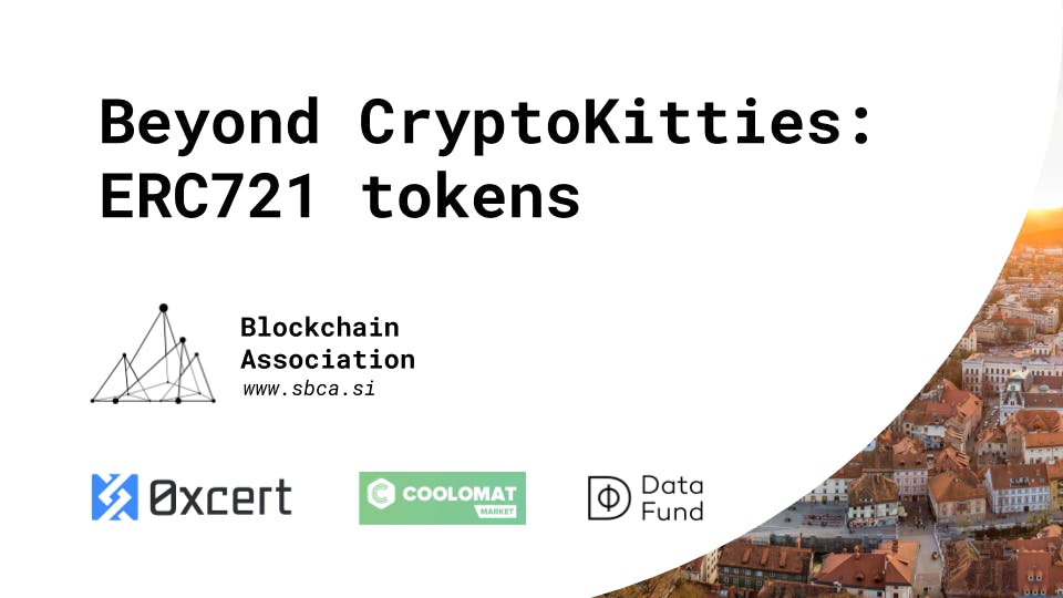 Beyond CryptoKitties: ERC721 tokens