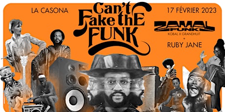 CAN'T FAKE THE FUNK invites RUBY JANE primary image