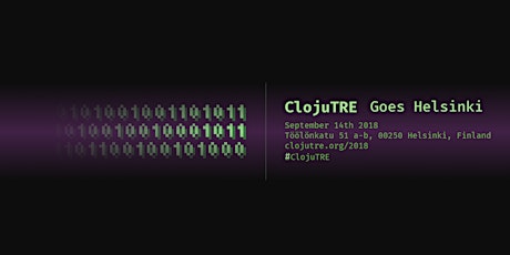 ClojuTRE Goes Helsinki 2018 primary image