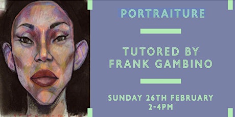 Portraiture Drawing Workshop Tutored By Frank Gambino Using Chalk Pastels