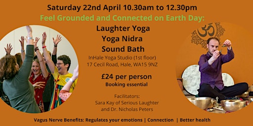 Laughter Yoga, Yoga Nidra, and Sound Bath, Hale, Altrincham, Cheshire  WA15