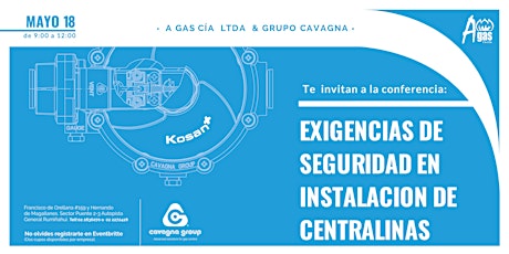 Imagen principal de Conferencia Online Exigencias de seguridad en Instalacion de Centralinas de  Gas