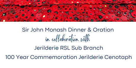 Sir John Monash Dinner & Oration primary image