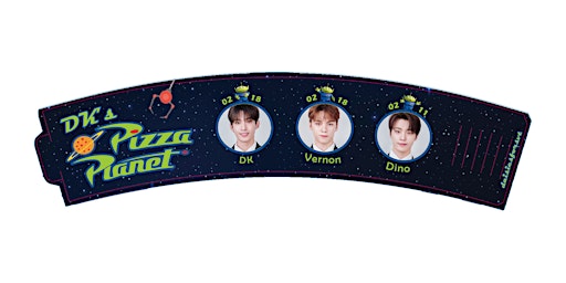 DK’s Pizza Planet: Seventeen Cup Sleeve Event