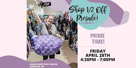Prime Time 50%  Off PreSale - Early Access Shopping!