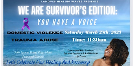 LaMoves Healing Waves: YOU HAVE A VOICE