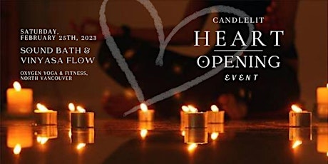 Candlelit Heart Opening Yoga & Sound Bath