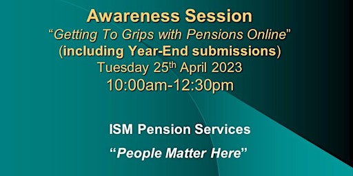 Getting To Grips with Pensions Online (Including Year-End Submissions)
